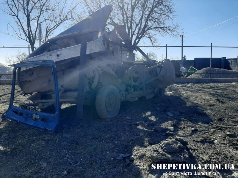 Показали наслідки сьогоднішньої "шахедної" атаки у Старокостянтинівській громаді