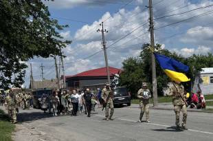 У рідний Судилків після понад року очікувань повернувся штаб-сержант Анатолій Грига