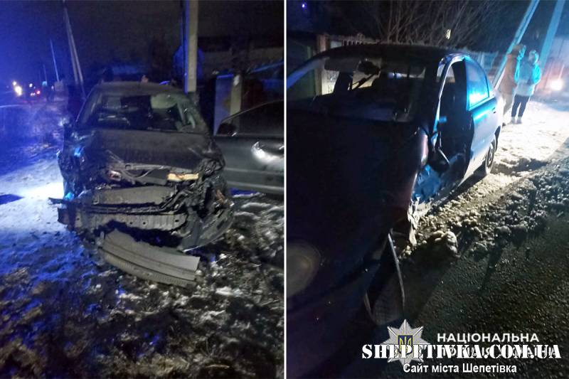 У Нетішині сталась ДТП за участі трьох авто: травмувалися двоє людей