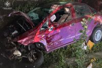 На Шепетівщині водій Fiat Linea втрапив у ДТП