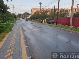 За п'ятницю внаслідок ДТП постраждали велосипедист та велосипедистка