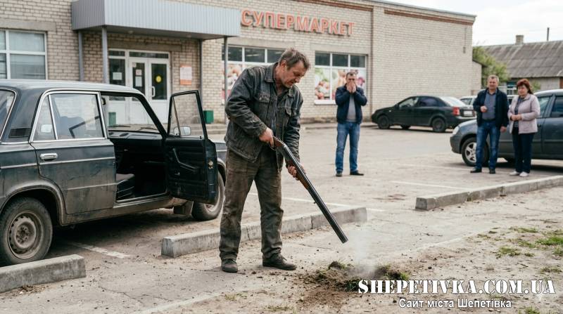 Стрілянина біля магазину: у Шепетівці взяли під варту рецидивіста, який влаштував конфлікт із підлітком