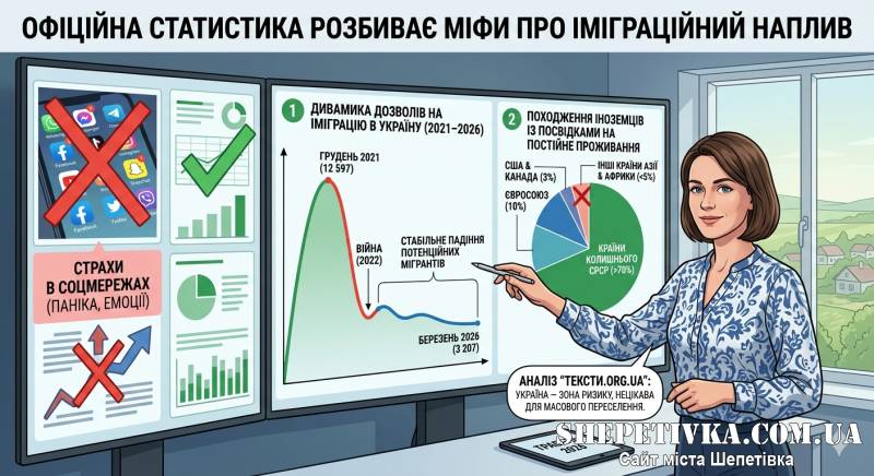 Міграційні міфи проти цифр: чому розмови про наплив іммігрантів в Україну є звичайним хайпом