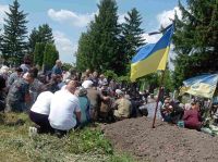 Грицівська громада провела у засвіти воїна Сергія Гуменюка