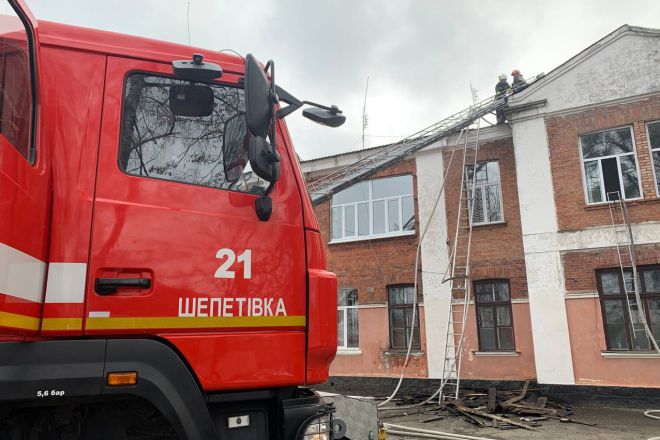 У Шепетівці горіло хірургічне відділення лікарні