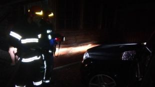 Вночі у Шепетівці горів автомобіль - підозрюють підпал