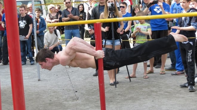 Відбулися змагання зі Street Workout