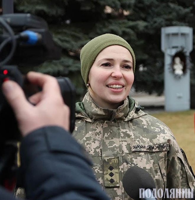 Пресофіцерка Поворознюк: коли слово влучніше за зброю