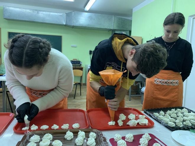 Крупецький ліцей у Шепетівському районі відкрив кулінарний коворкінг