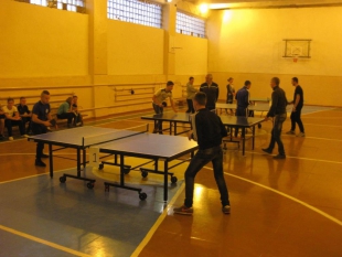 З нагоди Дня студента пройшли змагання з настільного тенісу