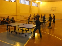 З нагоди Дня студента пройшли змагання з настільного тенісу