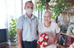 Шепетівчанка приймала вітання із 90-річним ювілеєм