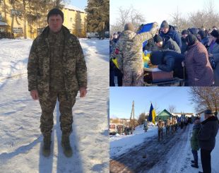 На Шепетівщині попрощалися із воїном Шахраєм Анатолієм Миколайовичем