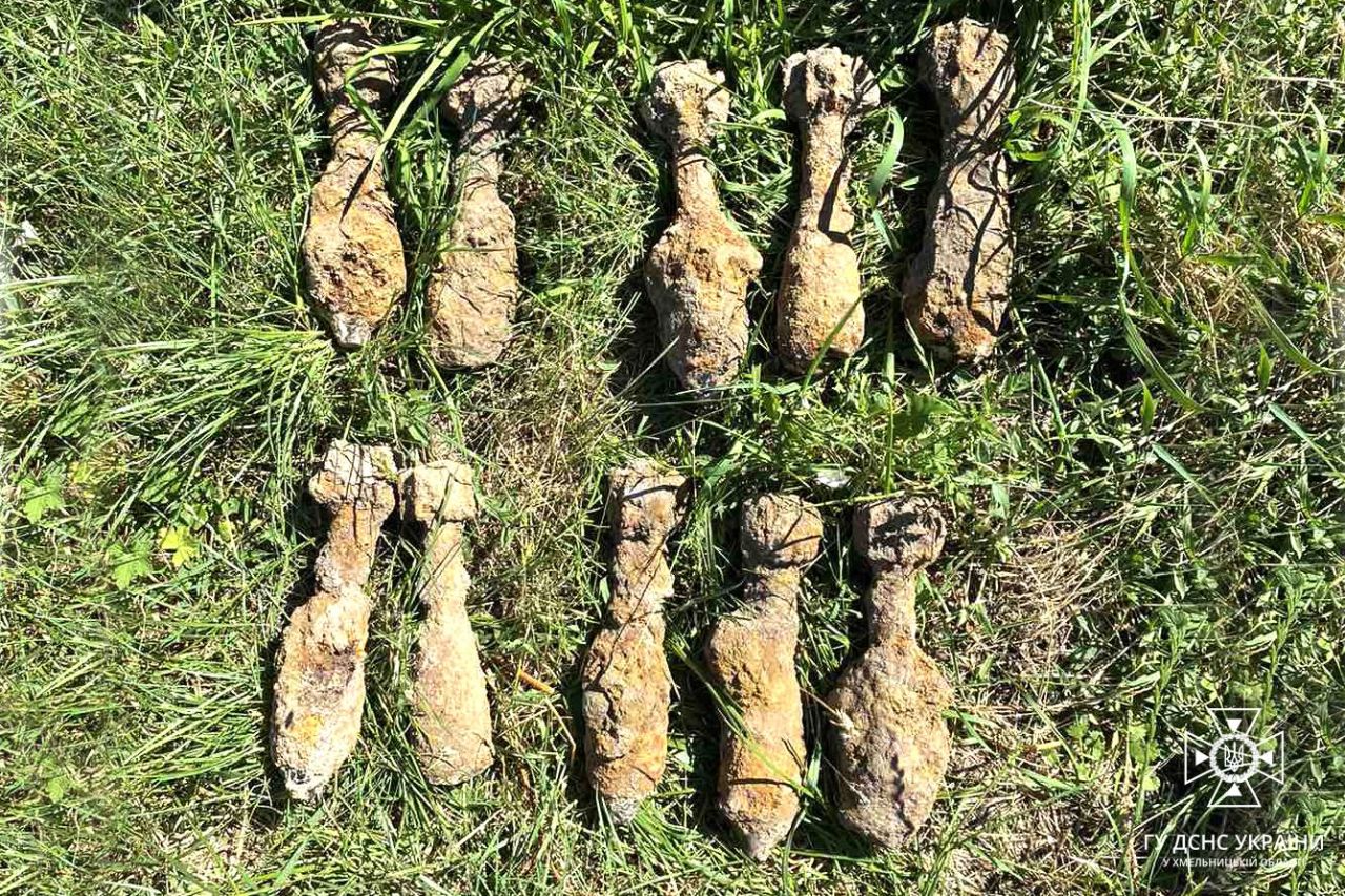 На Шепетівщині знайшли "вибухові подарунки", які пролежали 78 років