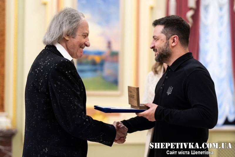 Уродженцю Шепетівщини Президент особисто вручив відзнаку «Національна легенда України»