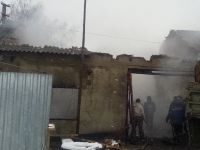 У селі Рилівка горів приватний гараж