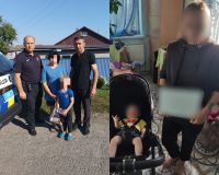 На Шепетівщині поліцейські повертали двох матерів з дітьми додому