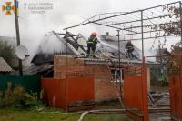 У Судилкові горів будинок через несправний газовий прилад