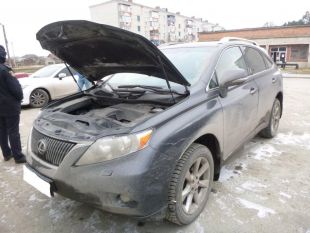 У Шепетівському сервісному центрі МВС виявили «LEXUS» з ознаками переварення