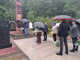 На Шепетівщині урочисто було відкрито Пантеон «Борцям за волю України 1944 р., 2014 р.»