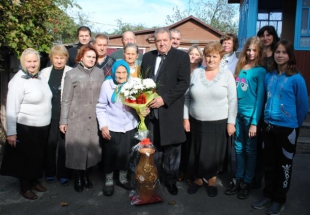 Мешканка Шепетівки відзначила 100-річний ювілей