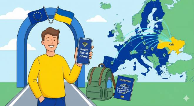 З 1 січня Україна приєднається до зони роумінгу ЄС. Що зміниться для абонентів?