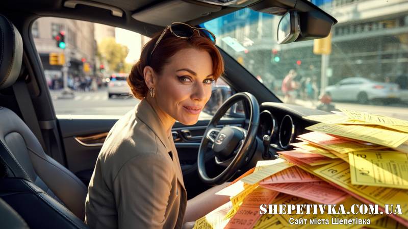 Жителька Хмельниччини встановила рекорд: на ній висять 545 штрафів ПДР