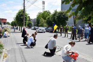 Шепетівська громада провела у засвіти солдата Олександра Анпольцева