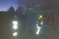 По вулиці Лінника горіла складська будівля магазину