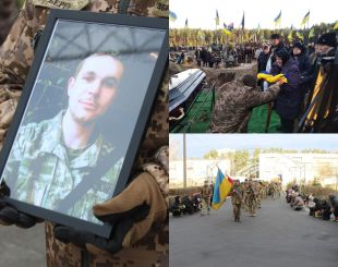 Славута проводжала у засвіти молодого воїна Захарчука Богдана Юрійовича