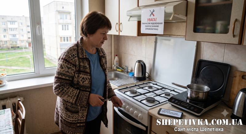 У Шепетівці та дев'яти селах тимчасово припинять газопостачання: перелік населених пунктів