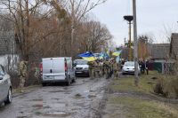 На Шепетівщині прощались із воїном нагородженого "Золотим хрестом"