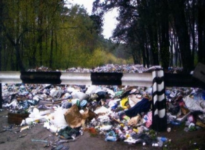 Дорога до Шепетівського сміттєзвалища