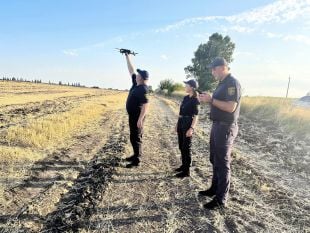 На Шепетівщині паліїв сухостою ловлять за допомогою квадрокоптерів