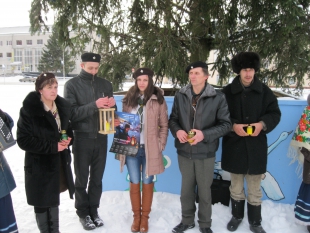 В Шепетівку прибув Вифлеємський вогонь