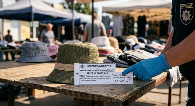 Панама ціною у 83 тисячі гривень: у Шепетівці судитимуть чоловіка за зухвалий грабіж на ринку