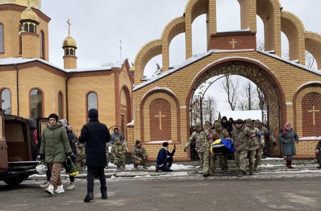 У Грицеві прощались із захисником України Вільчинським Борисом Віталійовичем