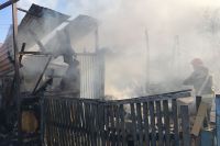 На "Шанхаї" добряче палав приватний гараж