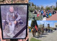 Майже півтора року вважався безвісти зниклим: у Нетішині прощались із Олександром Венгерцем