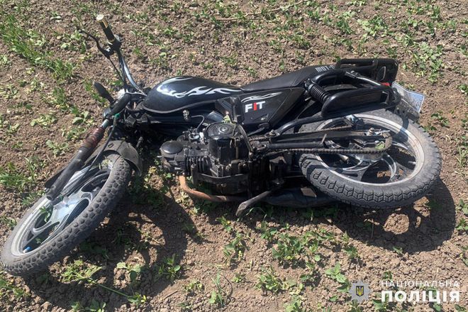 На Шепетівщині неповнолітній втрапив у ДТП на мотоциклі