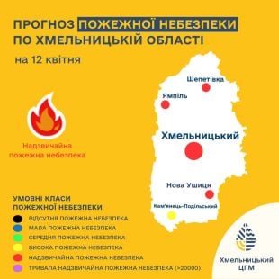 На Шепетівщині оголошено надзвичайний рівень пожежної небезпеки: які обмеження та до якого часу