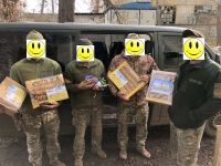 Захисники подякували мешканцям Улашанівської громади за автомобіль за дитячі обереги