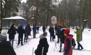 Пройшли змагання з лижних гонок