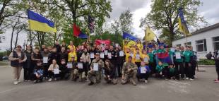 У Шепетівці у військово-патріотичній грі змагались новаки та джури