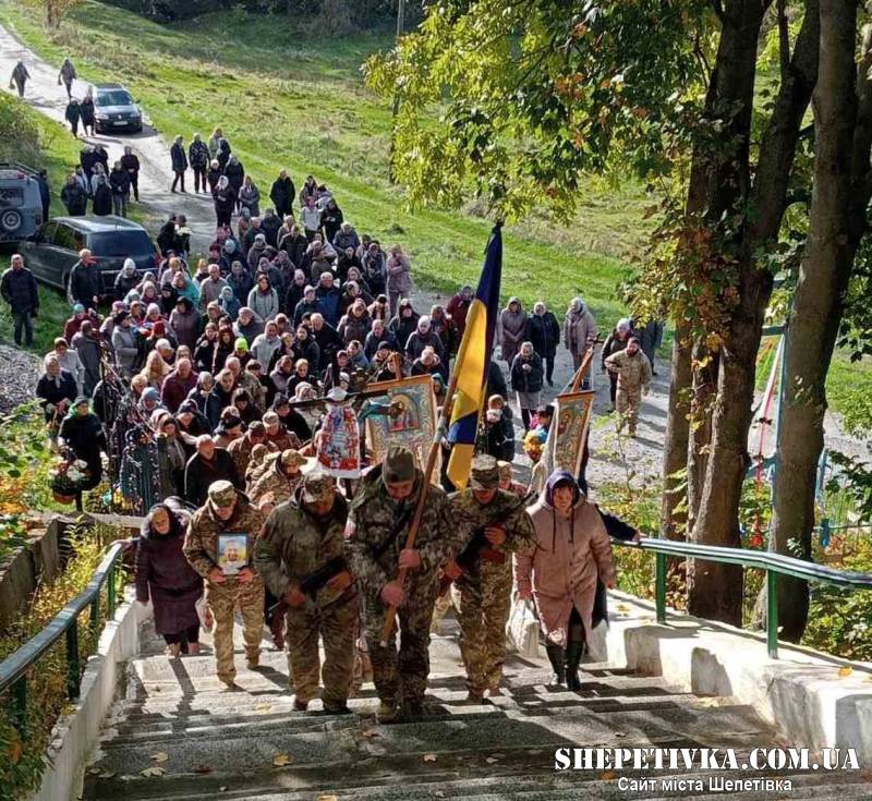 У село Городище на щиті повернувся Гладкий Сергій Володимирович