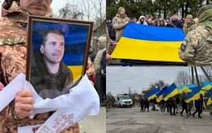 У селі Малий Правутин відбулося прощання з полеглим воїном Гуменюком Олександром