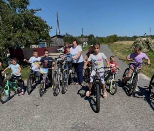 У Жилинцях відбувся дитячий велопробіг: чим він особливий