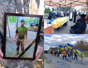 У рідну Радошівку на щиті повернувся Юрій Питель