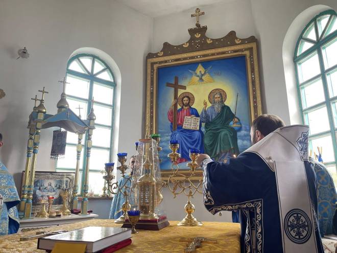 У селі Хролин освятили храм апостола і євангеліста Іоана Богослова