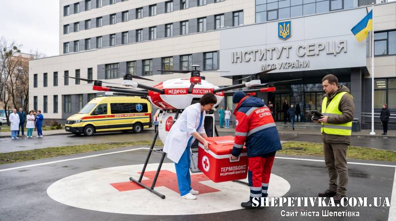 Українські дрони доставлятимуть ліки та донорські органи: що відомо про експеримент уряду